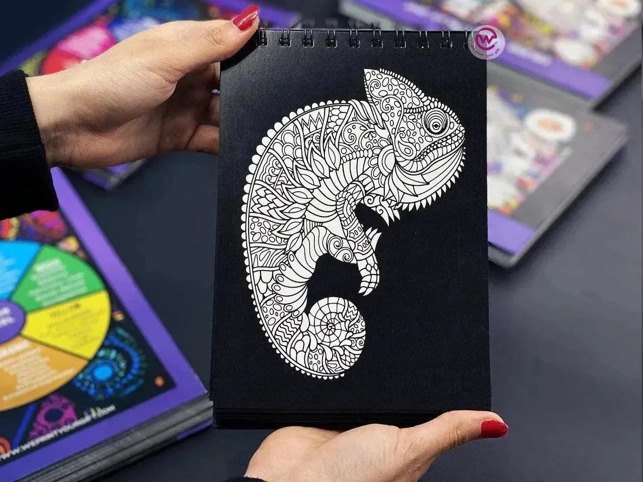 Coloring-Book - Wild Animals - WE PRINT
