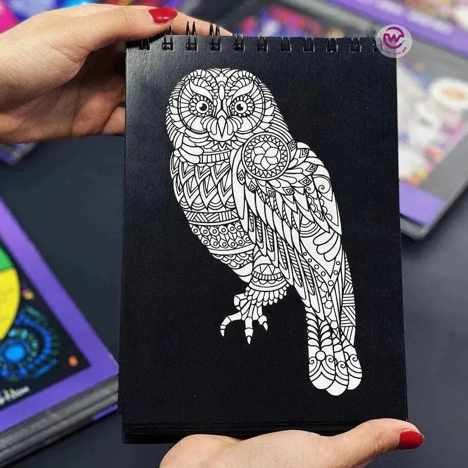 Coloring-Book - Wild Animals - WE PRINT