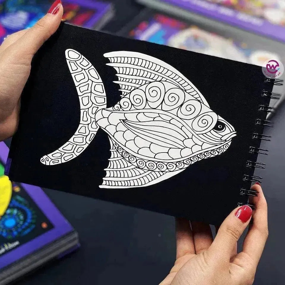 Coloring-Book - Wild Animals - WE PRINT