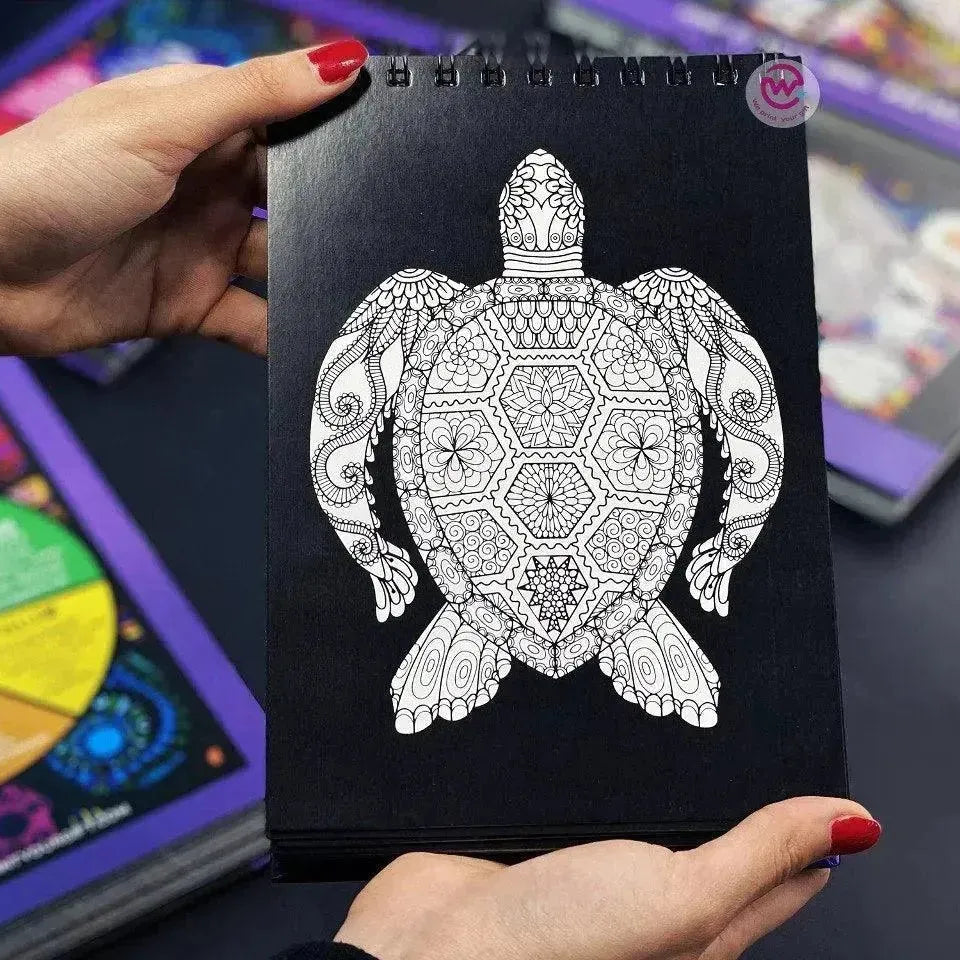 Coloring-Book - Wild Animals - WE PRINT