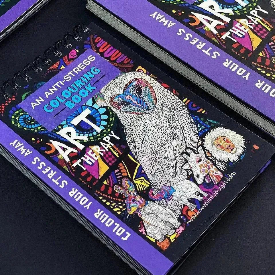 Coloring-Book - Wild Animals - WE PRINT