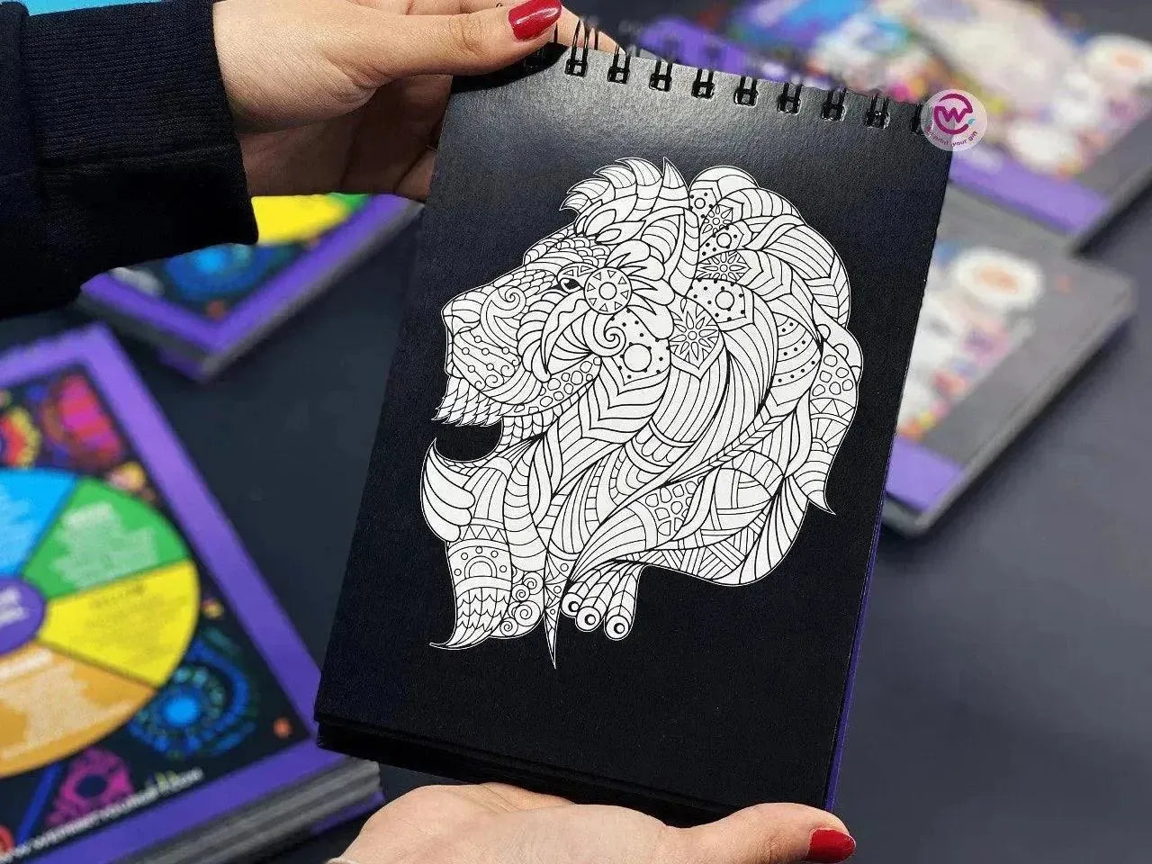 Coloring-Book - Wild Animals - WE PRINT