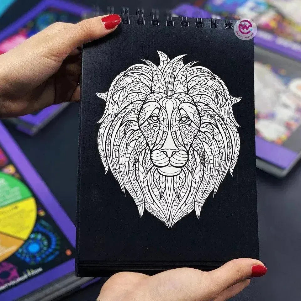 Coloring-Book - Wild Animals - WE PRINT