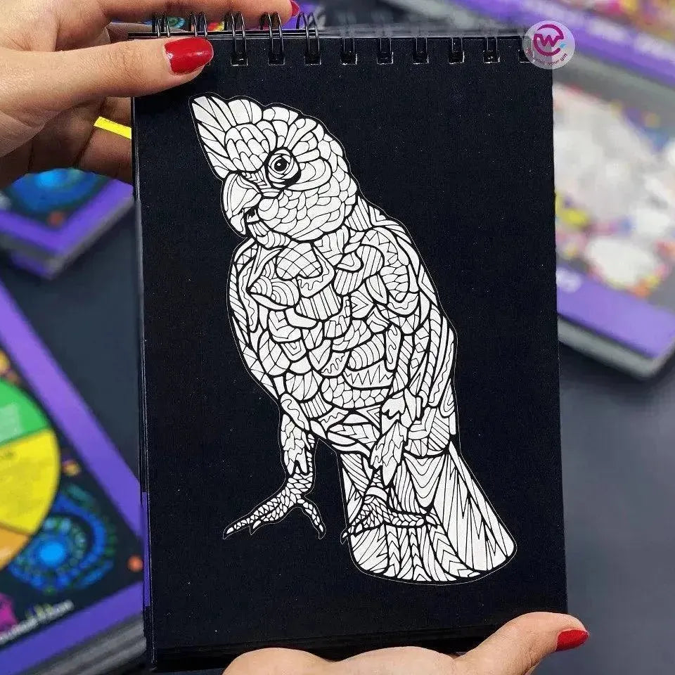 Coloring-Book - Wild Animals - WE PRINT