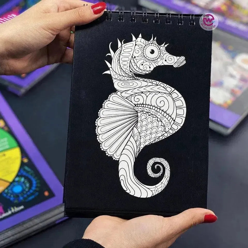 Coloring-Book - Wild Animals - WE PRINT