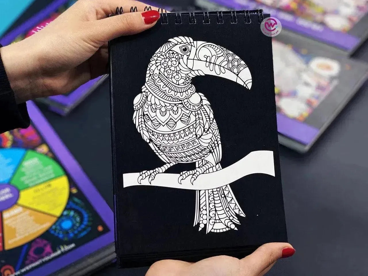 Coloring-Book - Wild Animals - WE PRINT