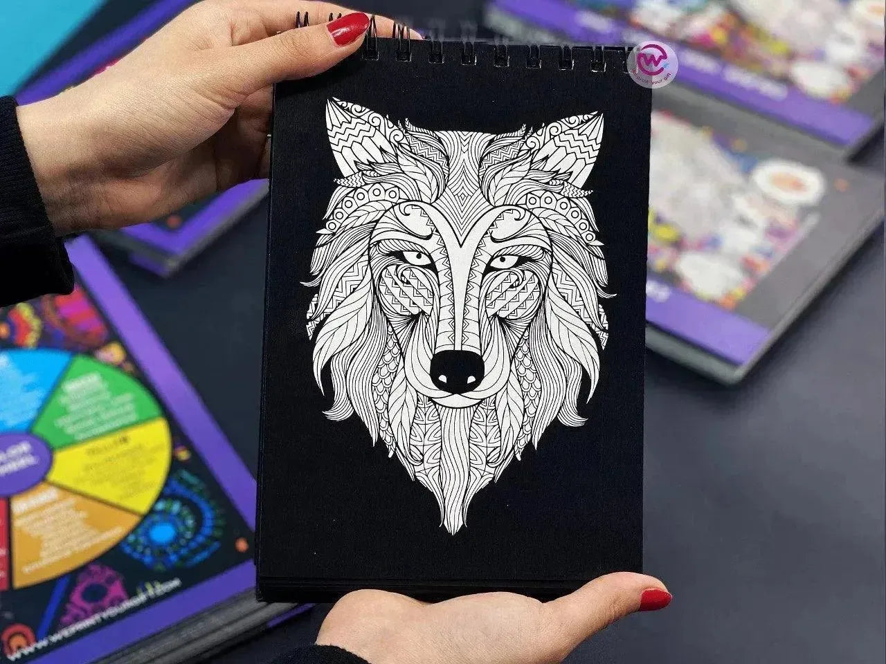 Coloring-Book - Wild Animals - WE PRINT