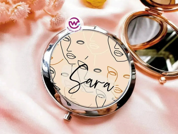 Compact mirror - BOHO - WE PRINT