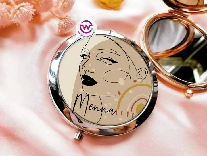 Compact mirror - BOHO - WE PRINT