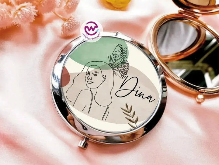 Compact mirror - BOHO - WE PRINT