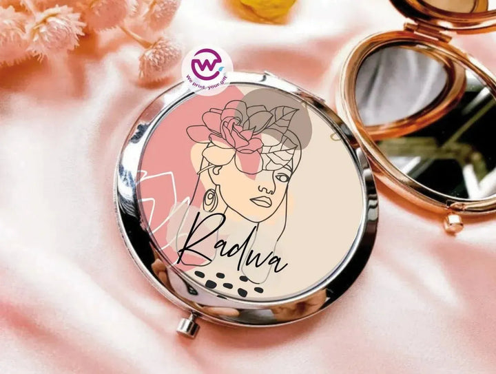 Compact mirror - BOHO - WE PRINT