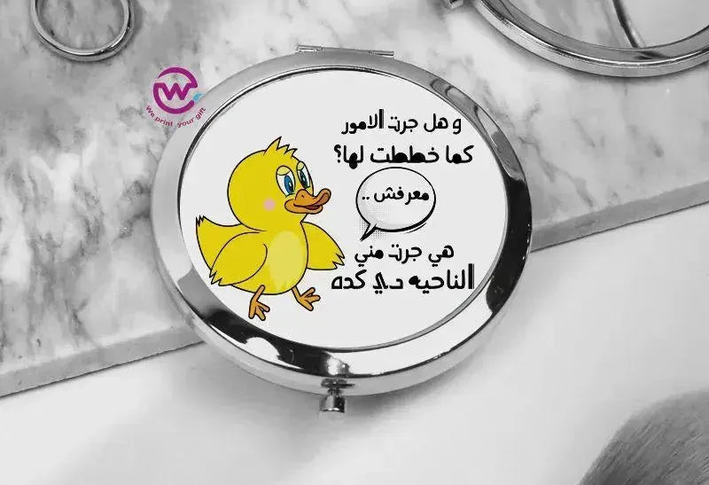 Compact Mirror - Comic - WE PRINT