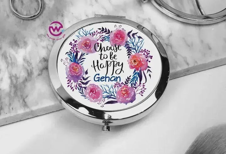 Compact Mirror - Floral - WE PRINT