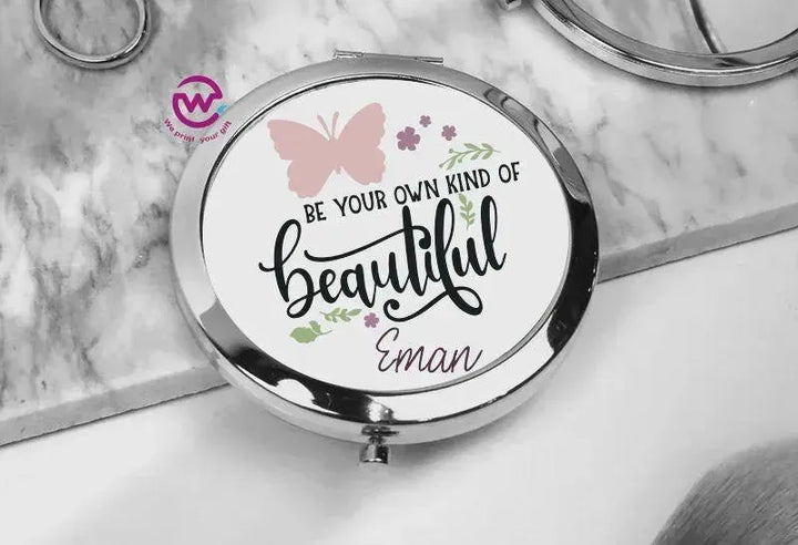 Compact Mirror - Floral