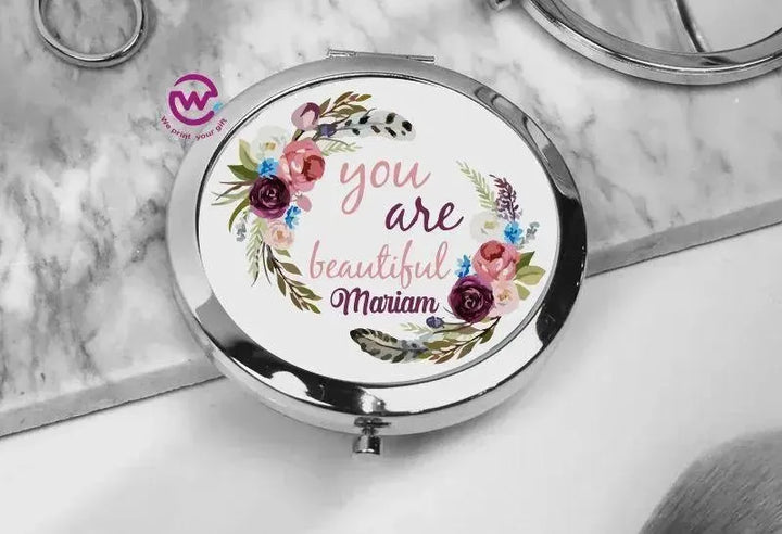 Compact Mirror - Floral - WE PRINT