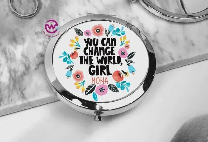 Compact Mirror - Floral - WE PRINT