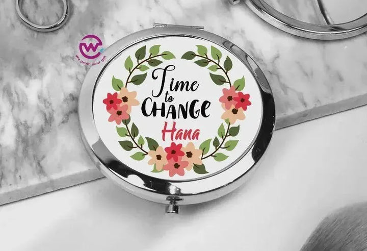 Compact Mirror - Floral - WE PRINT