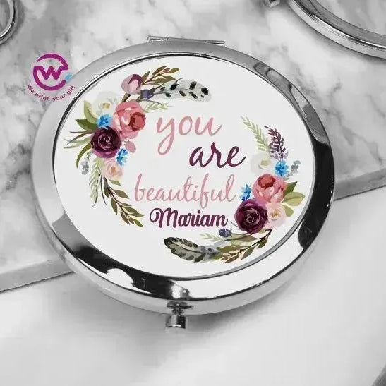 Compact Mirror - Floral - WE PRINT