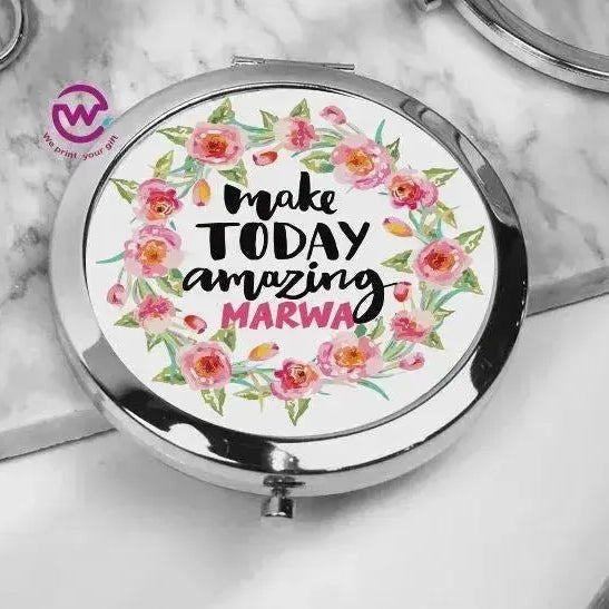 Compact Mirror - Floral - WE PRINT