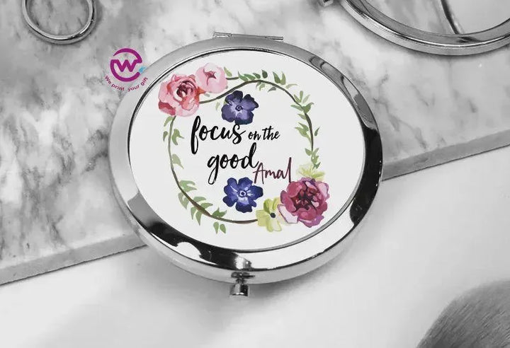 Compact Mirror - Floral