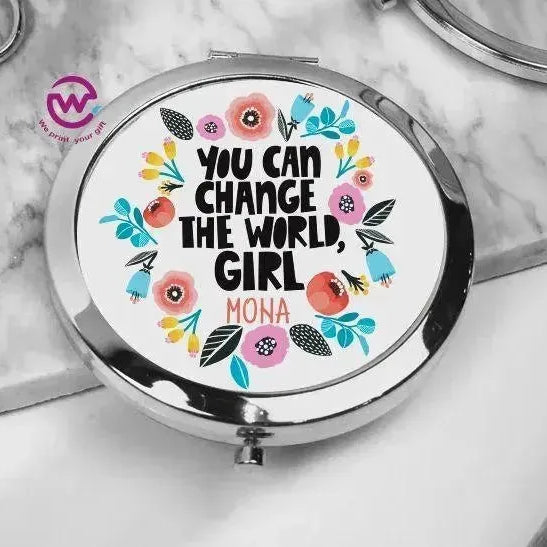 Compact Mirror - Floral - WE PRINT