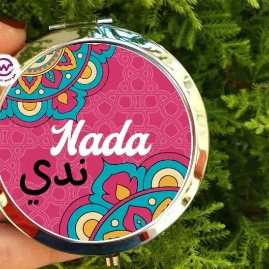 Compact Mirror- Mandala - WE PRINT