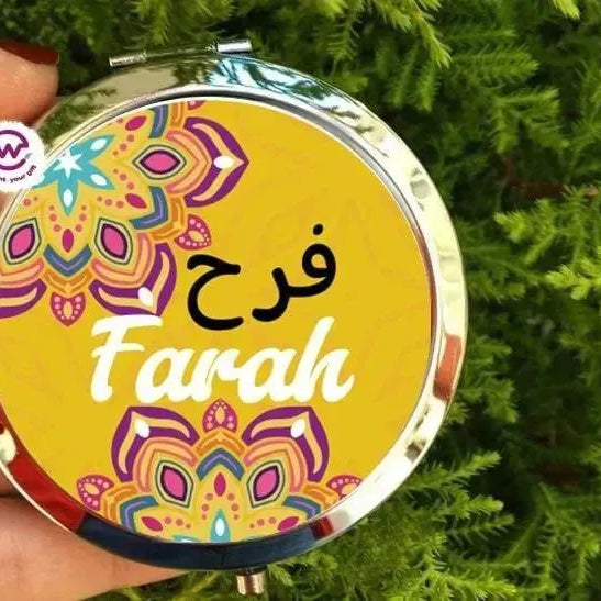 Compact Mirror- Mandala - WE PRINT