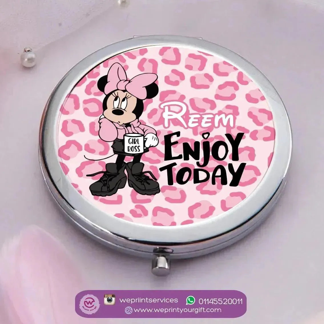 Compact Mirror - Minnie Mouse - WE PRINT