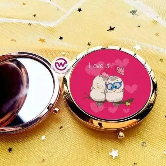 Compact mirror - Valentine's Day - WE PRINT