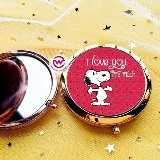 Compact mirror - Valentine's Day - WE PRINT