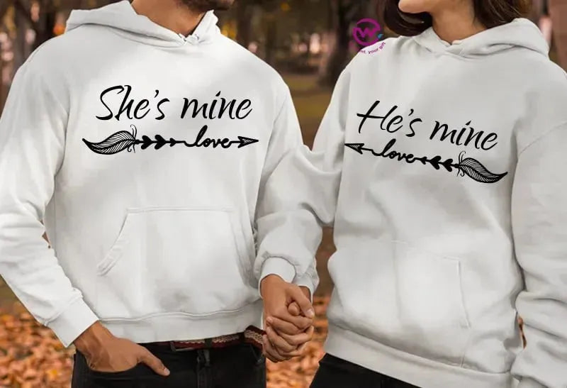 Couple Hoodie-Couples Icons - WE PRINT