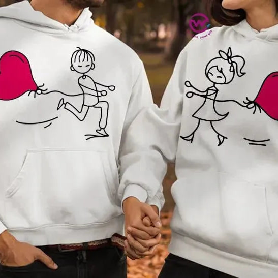 Couple Hoodie-Couples Icons - WE PRINT