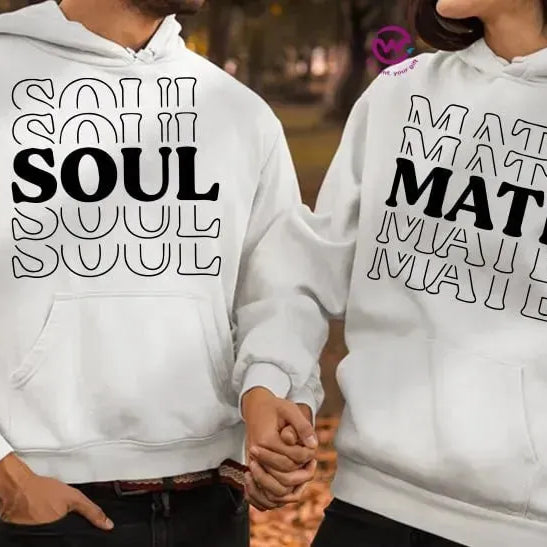 Couple Hoodie-Couples Icons - WE PRINT