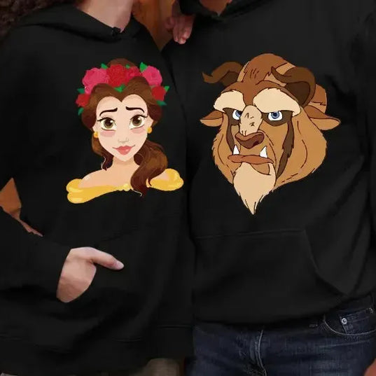 Couple Hoodie-Disney Couple - WE PRINT