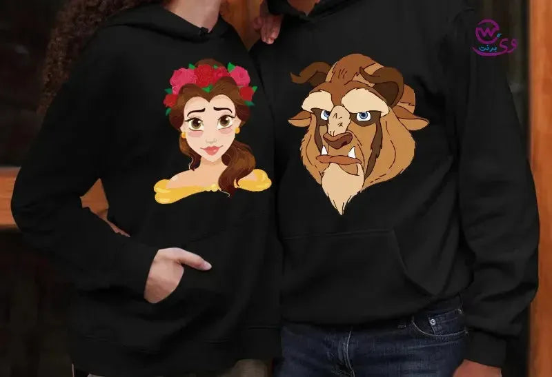 Couple Hoodie-Disney Couple - WE PRINT