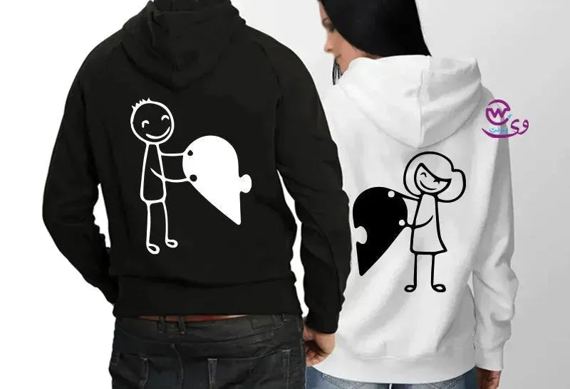 Couple hoodie-English Designs - WE PRINT