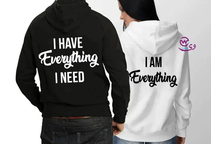 Couple hoodie-English Designs - WE PRINT