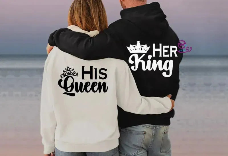Couple Hoodie-English Quotes - WE PRINT
