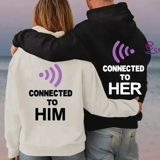 Couple Hoodie-English Quotes - WE PRINT