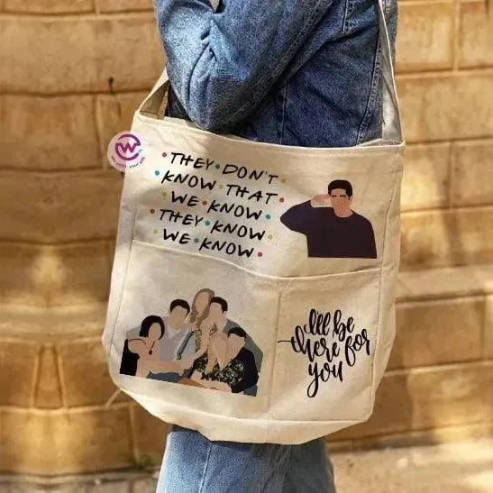 Cross Tote Bag - Friends - WE PRINT