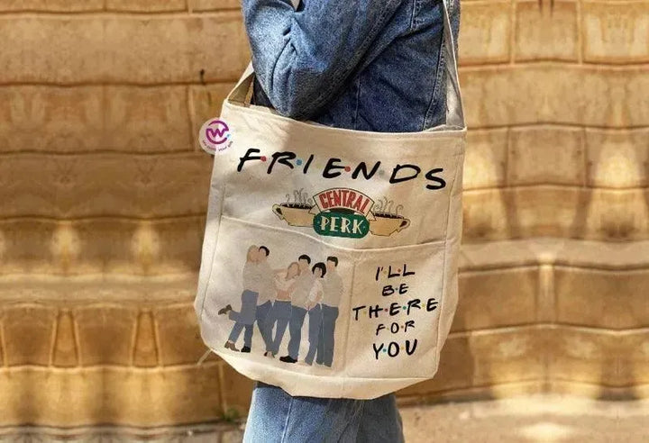 Cross Tote Bag - Friends - WE PRINT