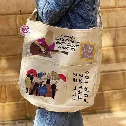 Cross Tote Bag - Friends - WE PRINT