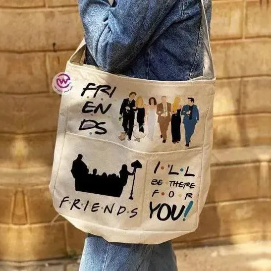 Cross Tote Bag - Friends - WE PRINT