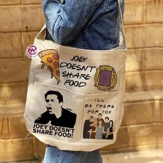 Cross Tote Bag - Friends - WE PRINT