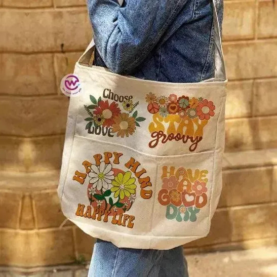 Cross Tote Bag - Motivation - WE PRINT