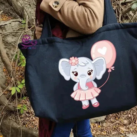 custom diaper bag -Elephant - WE PRINT