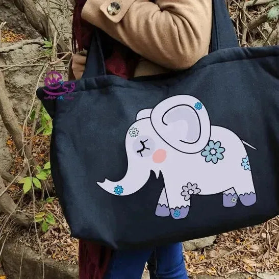 custom diaper bag -Elephant - WE PRINT