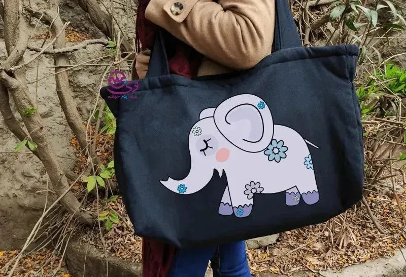 custom diaper bag -Elephant - WE PRINT