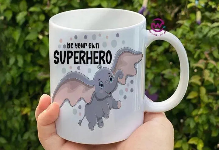 Custom Mugs-Ordinary-Elephant Designs - WE PRINT