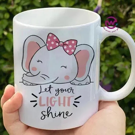 Custom Mugs-Ordinary-Elephant Designs - WE PRINT